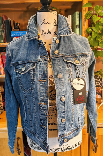 Lipstick Cowgirl Collection | Guns Up Vintage Jean Jacket