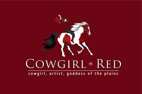 Cowgirl-Red Gift Card