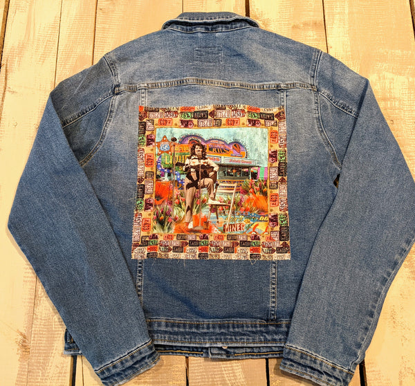 Lipstick Cowgirl Collection | Music Road Vintage Jean Jacket