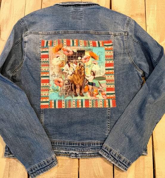 Lipstick Cowgirl Collection | Wash Day Vintage Jean Jacket