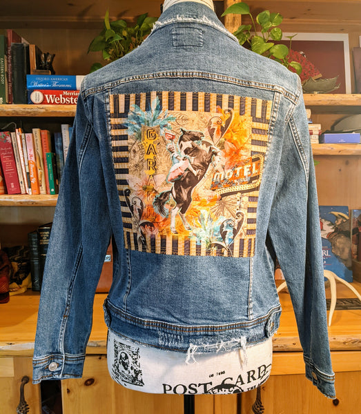 Lipstick Cowgirl Collection |  Ridin High Vintage Jean Jacket