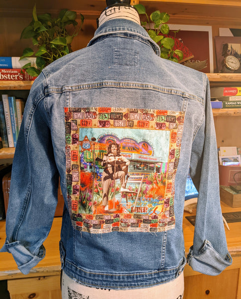Lipstick Cowgirl Collection | Music Road Vintage Jean Jacket